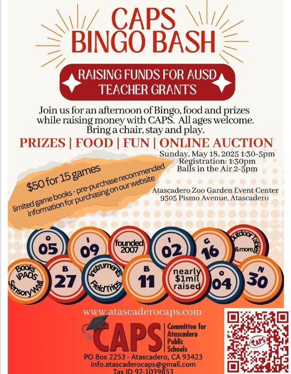 CAPS BINGO BASH